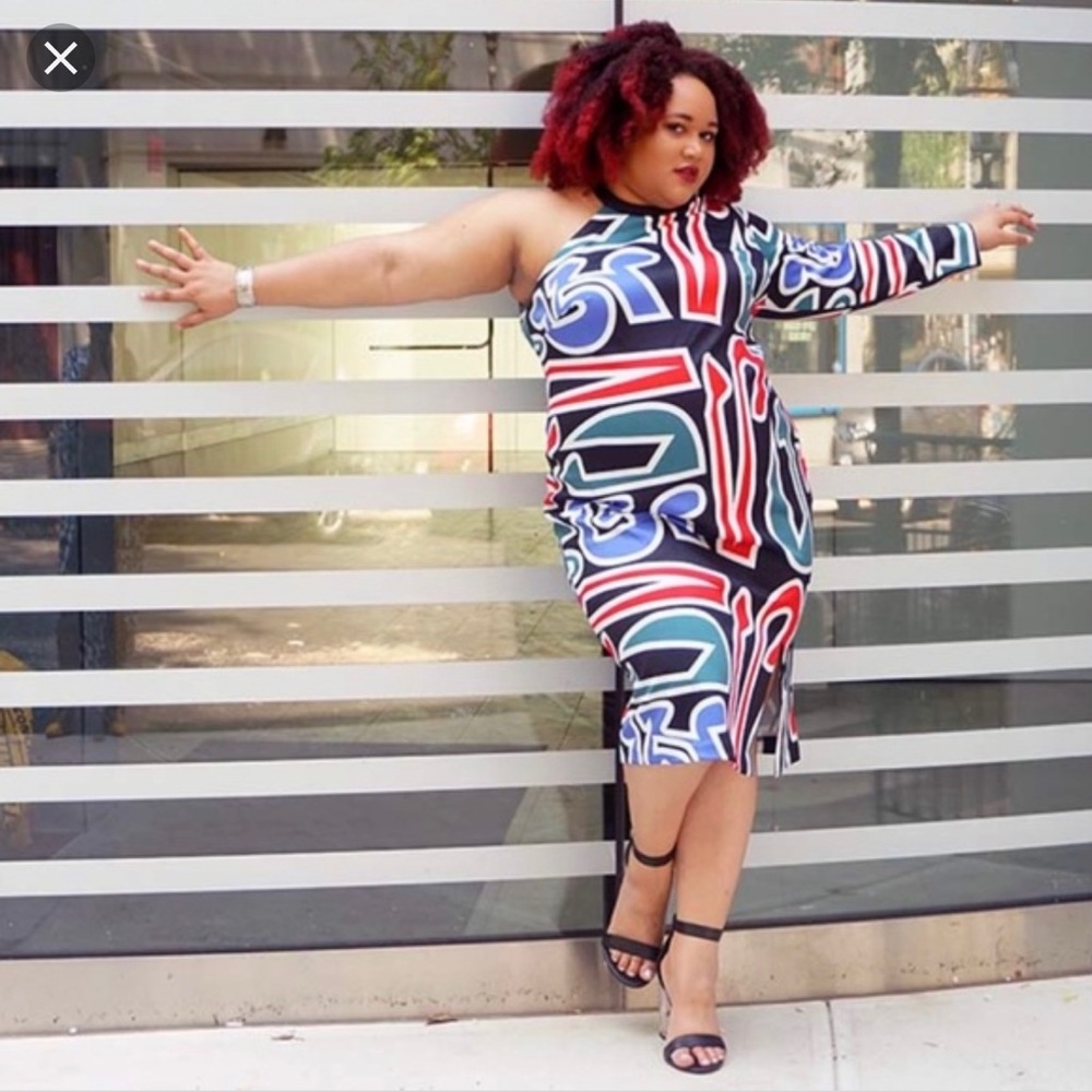 Eloquii One Shoulder Dress